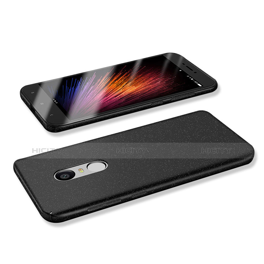 Funda Dura Plastico Rigida Carcasa Mate M02 para Xiaomi Redmi Note 4 Standard Edition Negro