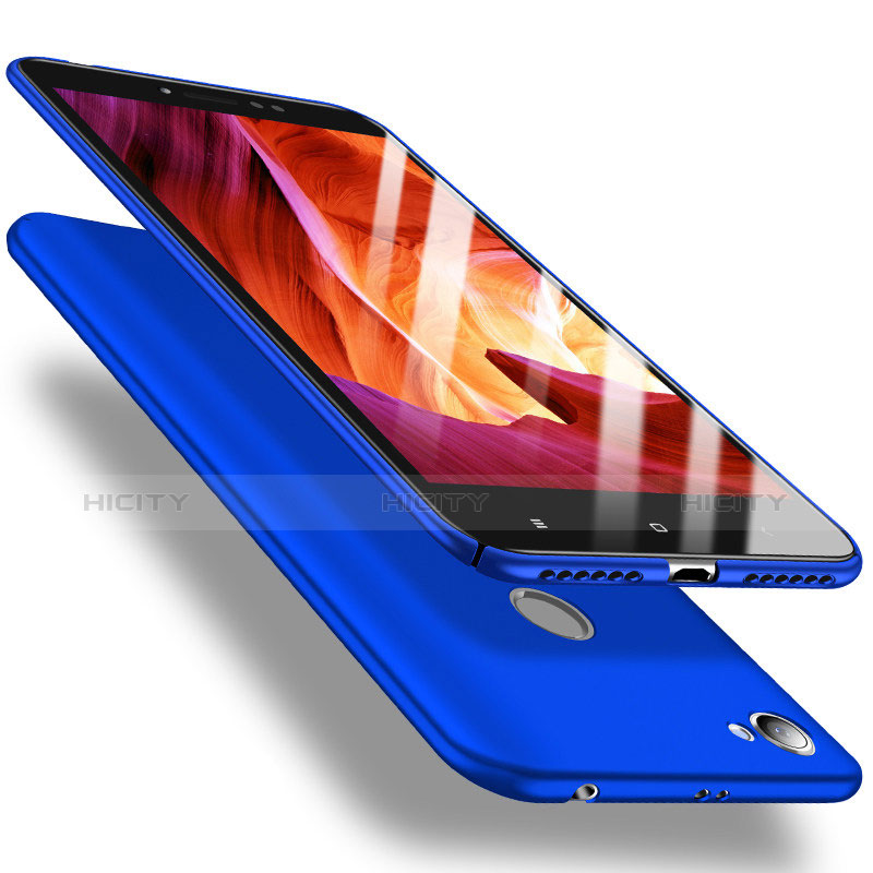 Funda Dura Plastico Rigida Carcasa Mate M02 para Xiaomi Redmi Note 5A Prime Azul