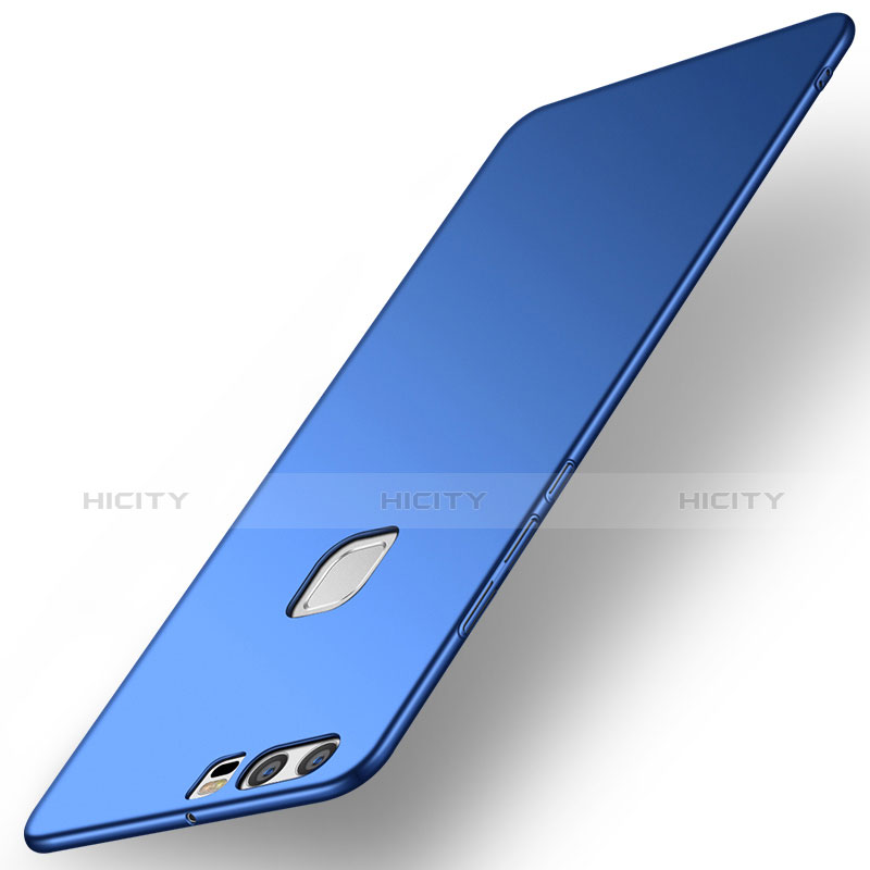 Funda Dura Plastico Rigida Carcasa Mate M03 para Huawei P9 Plus Azul