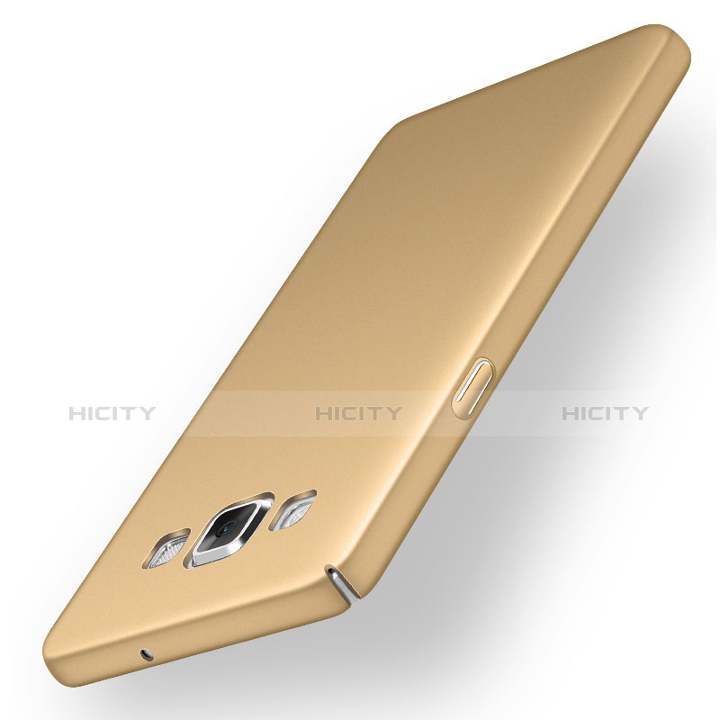 Funda Dura Plastico Rigida Carcasa Mate M03 para Samsung Galaxy A5 Duos SM-500F Oro