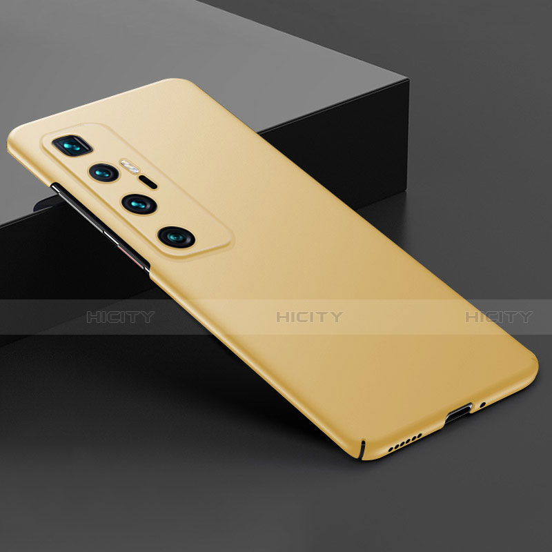 Funda Dura Plastico Rigida Carcasa Mate M03 para Xiaomi Mi 10 Ultra Oro