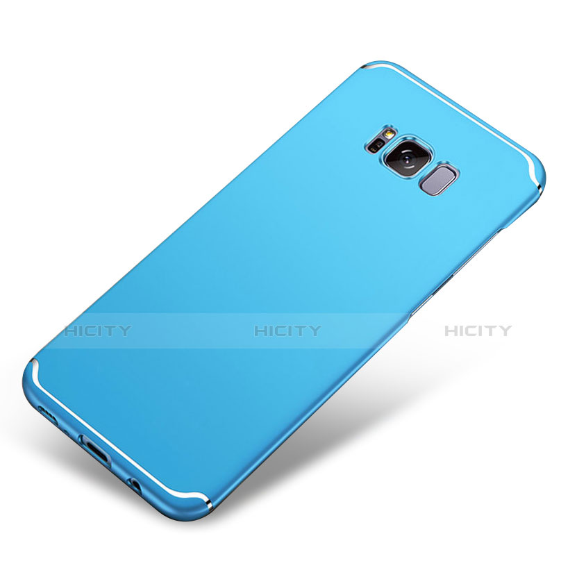 Funda Dura Plastico Rigida Carcasa Mate M04 para Samsung Galaxy S8 Azul Cielo