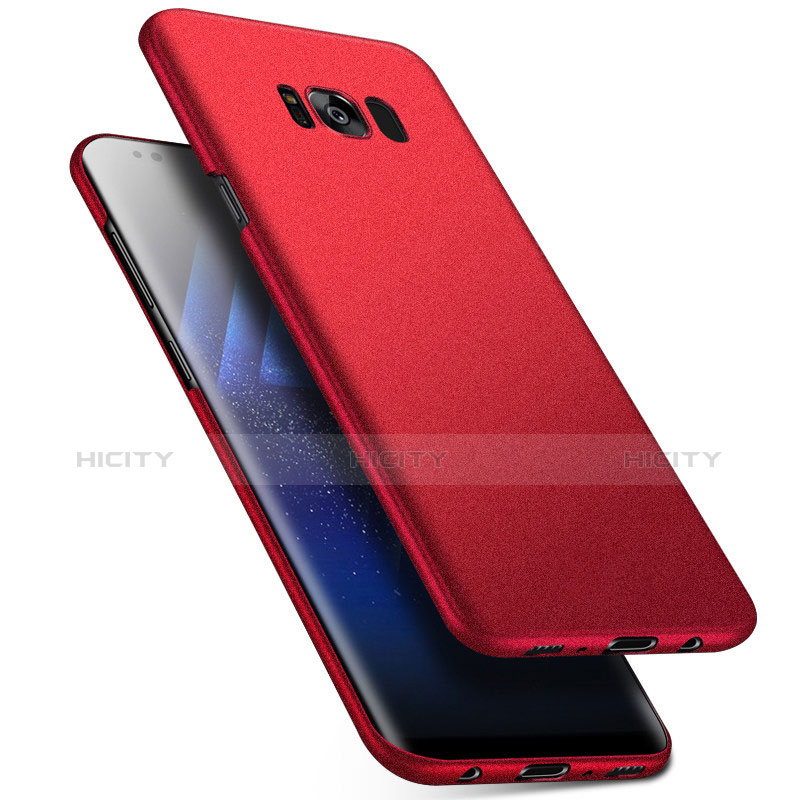Funda Dura Plastico Rigida Carcasa Mate M17 para Samsung Galaxy S8 Rojo