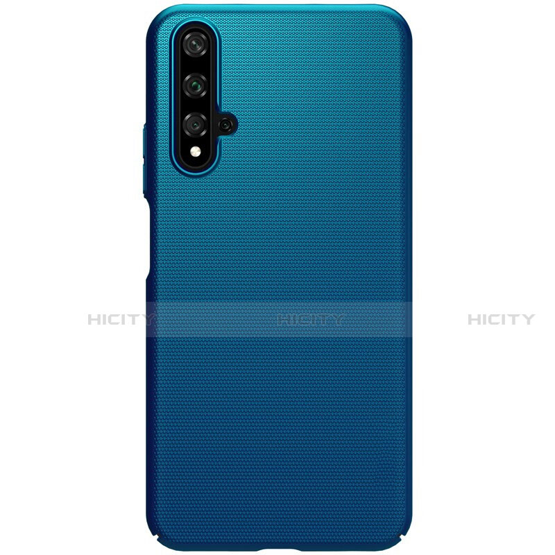 Funda Dura Plastico Rigida Carcasa Mate P01 para Huawei Honor 20 Azul