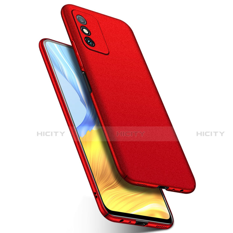 Funda Dura Plastico Rigida Carcasa Mate P01 para Huawei Honor X10 Max 5G Rojo