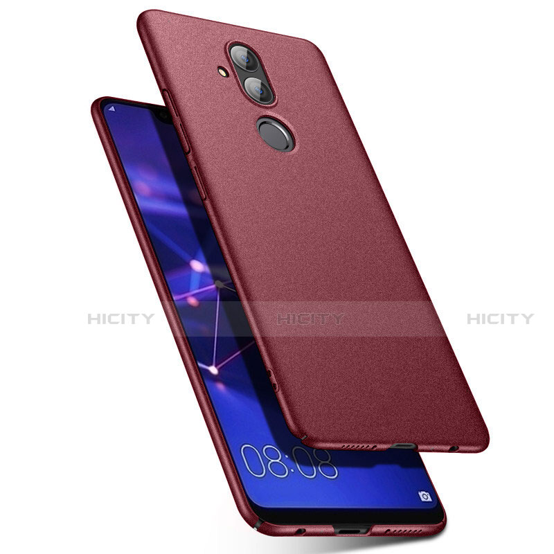 Funda Dura Plastico Rigida Carcasa Mate P01 para Huawei Mate 20 Lite Rojo