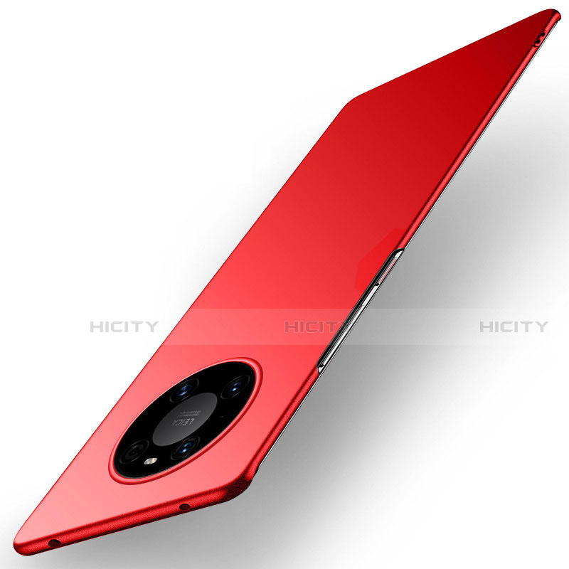 Funda Dura Plastico Rigida Carcasa Mate P01 para Huawei Mate 40E Pro 5G Rojo