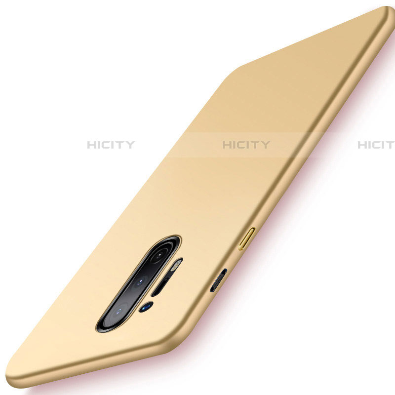 Funda Dura Plastico Rigida Carcasa Mate P01 para OnePlus 8 Pro Oro