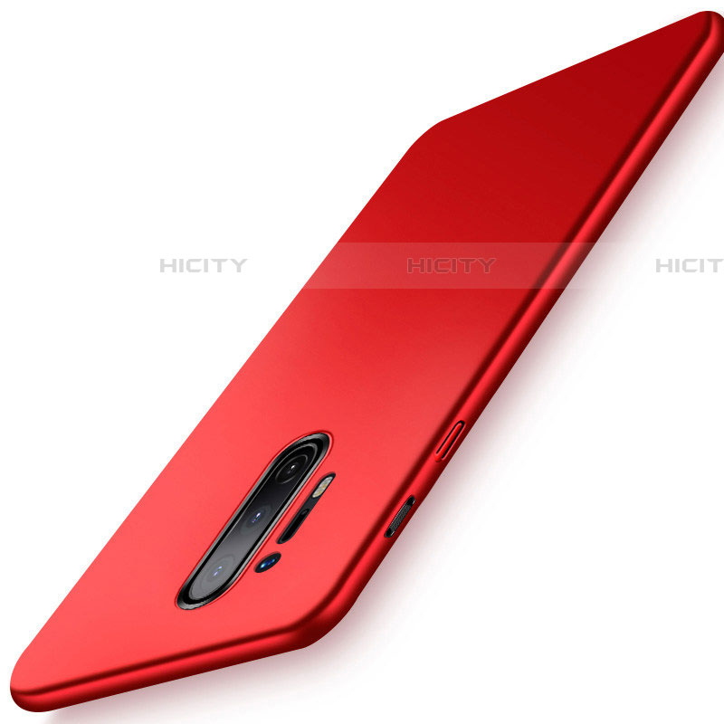 Funda Dura Plastico Rigida Carcasa Mate P01 para OnePlus 8 Pro Rojo