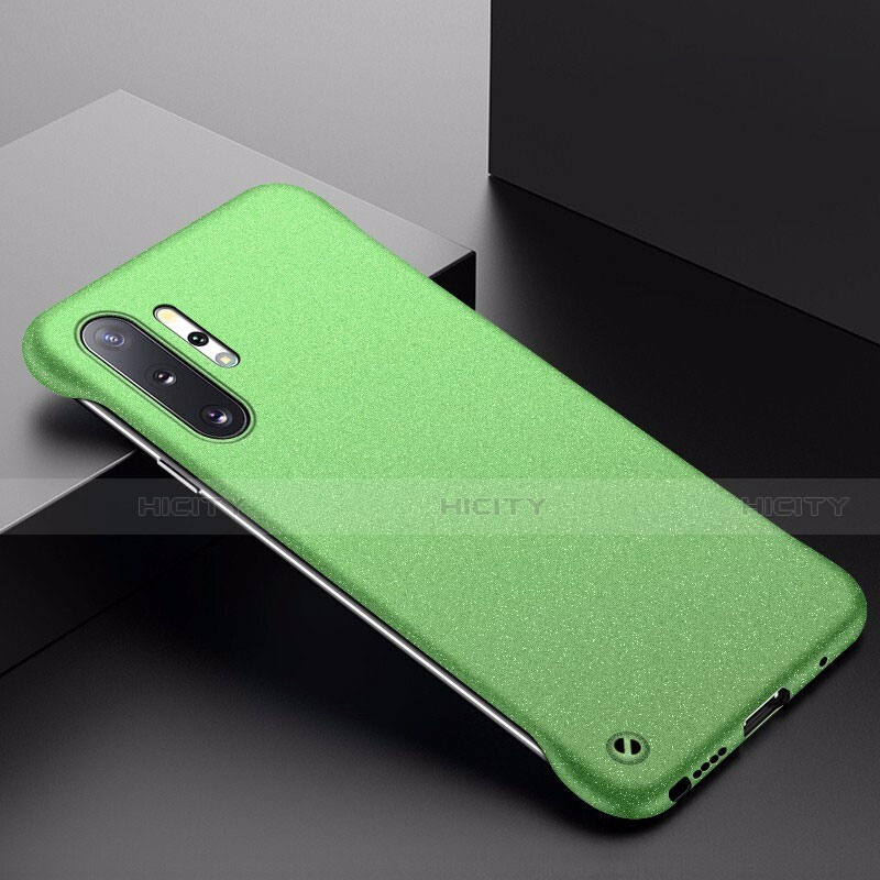 Funda Dura Plastico Rigida Carcasa Mate P01 para Samsung Galaxy Note 10 Plus Verde