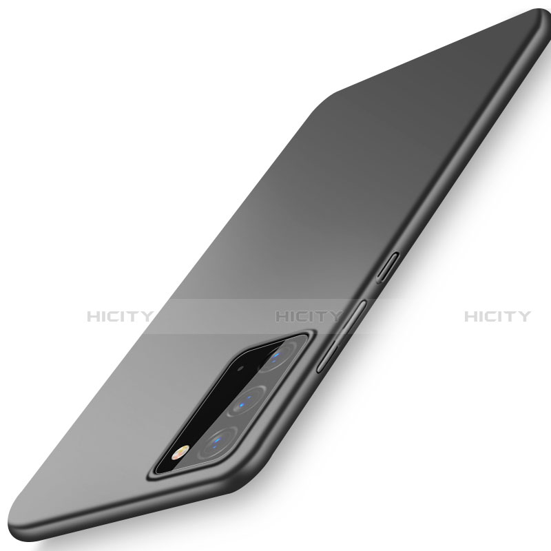 Funda Dura Plastico Rigida Carcasa Mate P01 para Samsung Galaxy Note 20 5G Negro