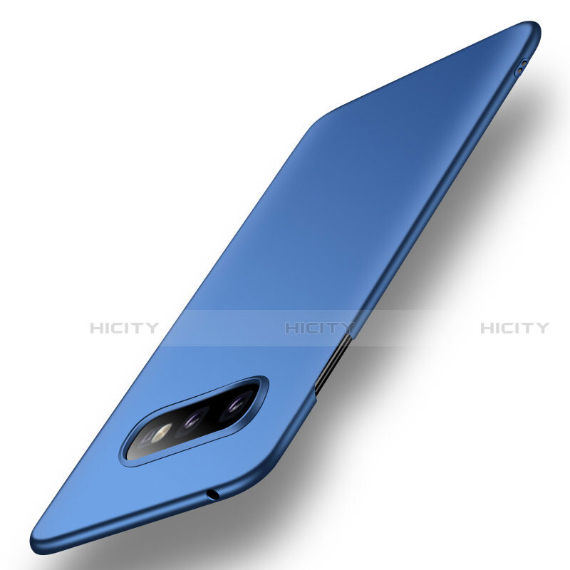 Funda Dura Plastico Rigida Carcasa Mate P01 para Samsung Galaxy S10e Azul