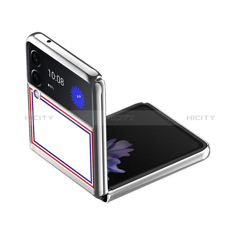 Funda Dura Plastico Rigida Carcasa Mate P01 para Samsung Galaxy Z Flip3 5G