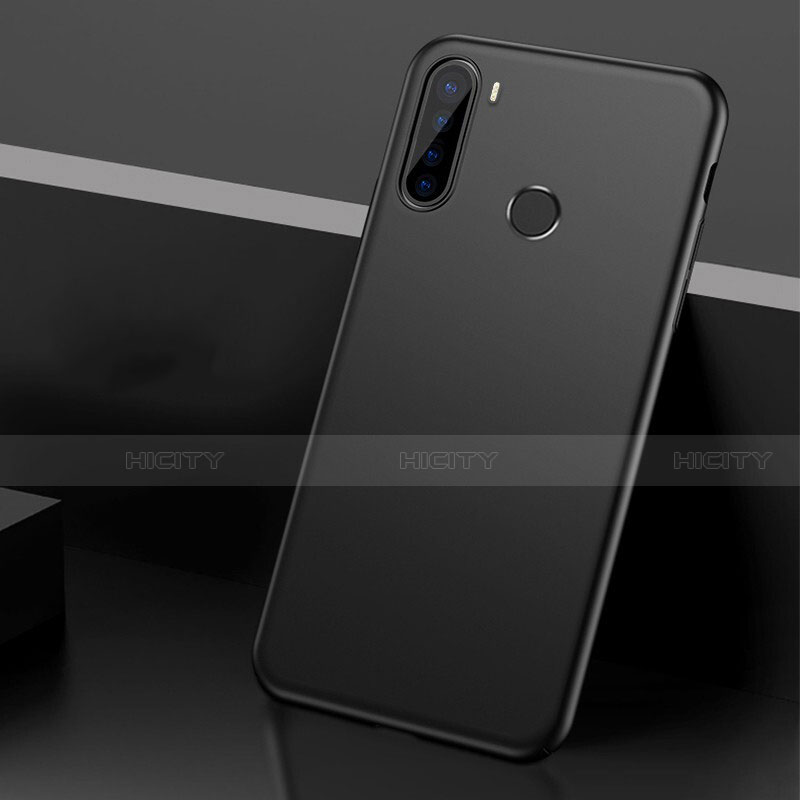 Funda Dura Plastico Rigida Carcasa Mate P01 para Xiaomi Redmi Note 8 Negro