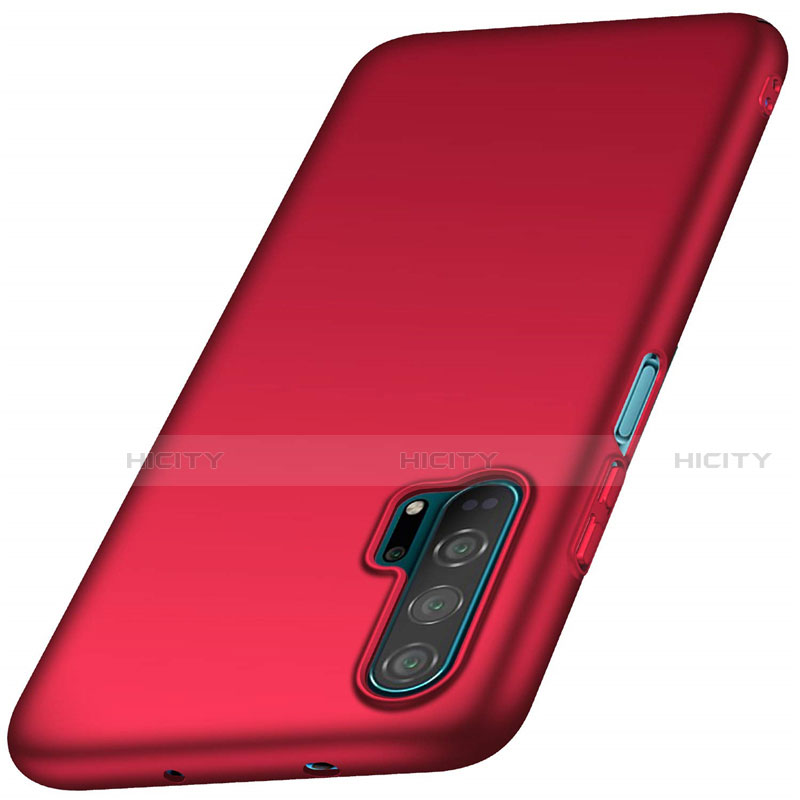 Funda Dura Plastico Rigida Carcasa Mate P02 para Huawei Honor 20 Pro Rojo