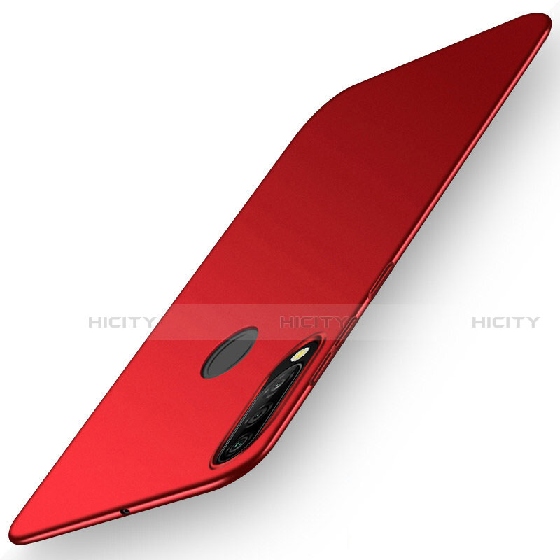 Funda Dura Plastico Rigida Carcasa Mate P02 para Huawei P30 Lite Rojo