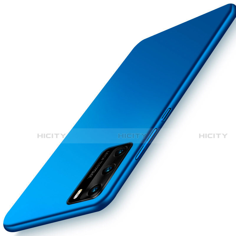 Funda Dura Plastico Rigida Carcasa Mate P02 para Huawei P40 Azul