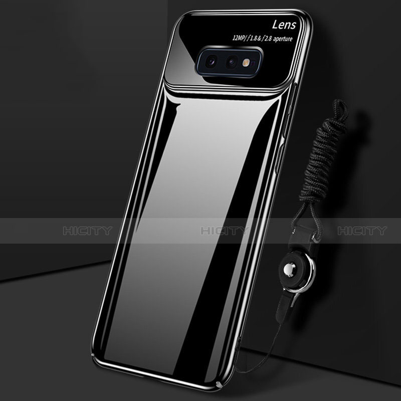 Funda Dura Plastico Rigida Carcasa Mate P02 para Samsung Galaxy S10e Negro