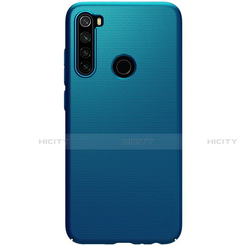 Funda Dura Plastico Rigida Carcasa Mate P02 para Xiaomi Redmi Note 8 Azul