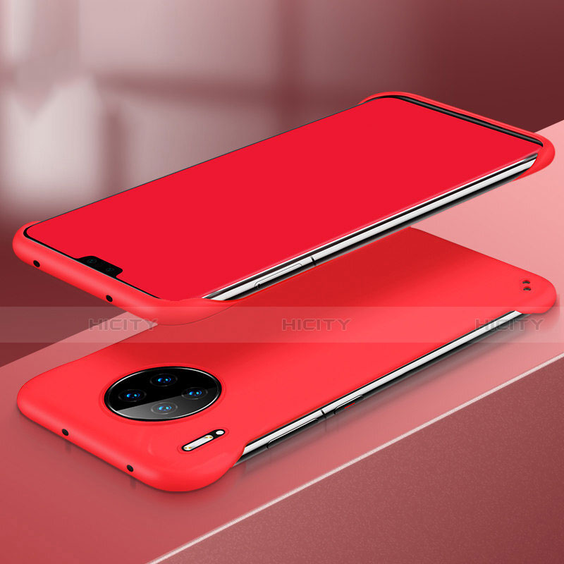 Funda Dura Plastico Rigida Carcasa Mate P03 para Huawei Mate 30 5G Rojo