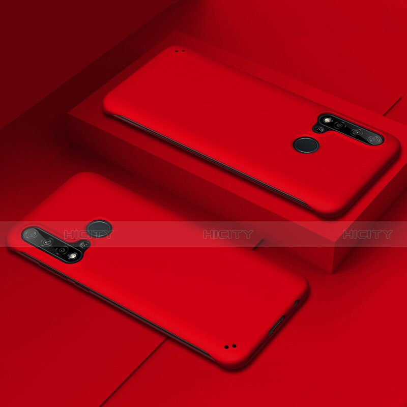Funda Dura Plastico Rigida Carcasa Mate P03 para Huawei Nova 5i Rojo