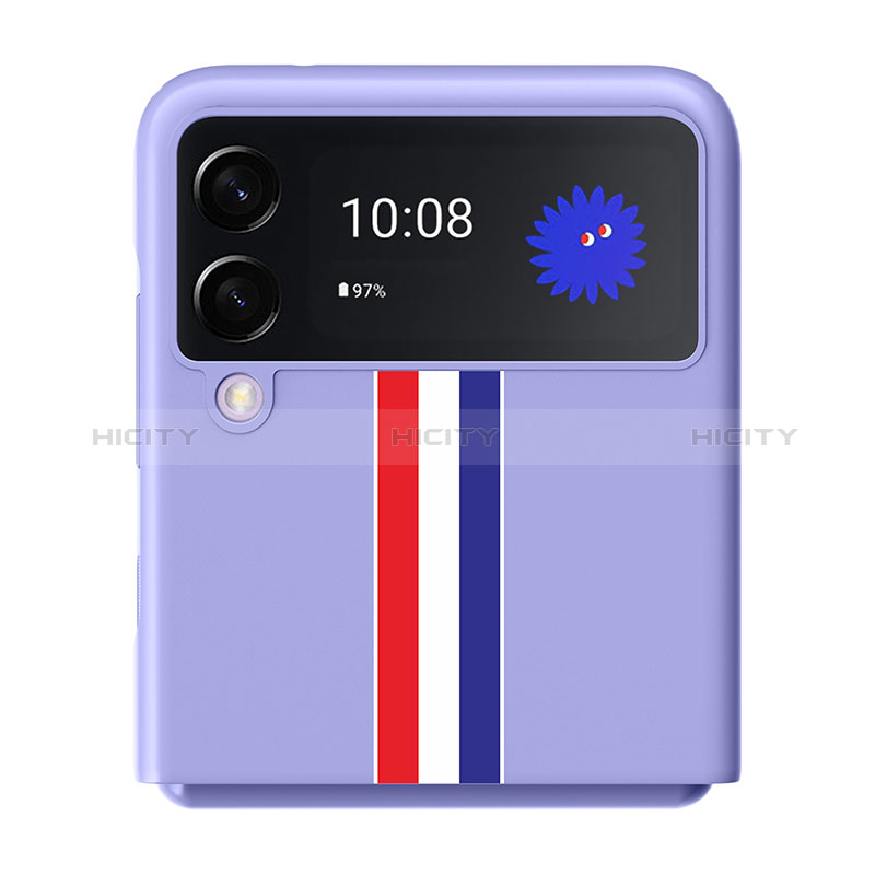 Funda Dura Plastico Rigida Carcasa Mate P04 para Samsung Galaxy Z Flip3 5G