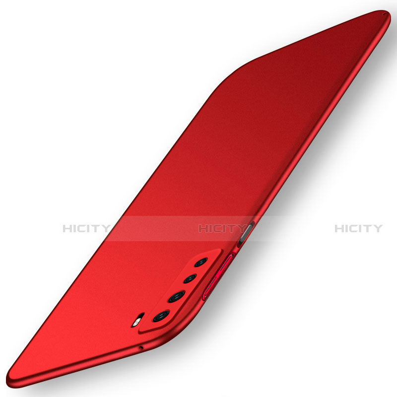 Funda Dura Plastico Rigida Carcasa Mate P06 para Huawei Nova 7 SE 5G Rojo