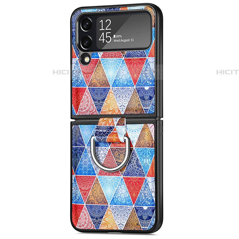 Funda Dura Plastico Rigida Carcasa Mate P06 para Samsung Galaxy Z Flip4 5G Multicolor