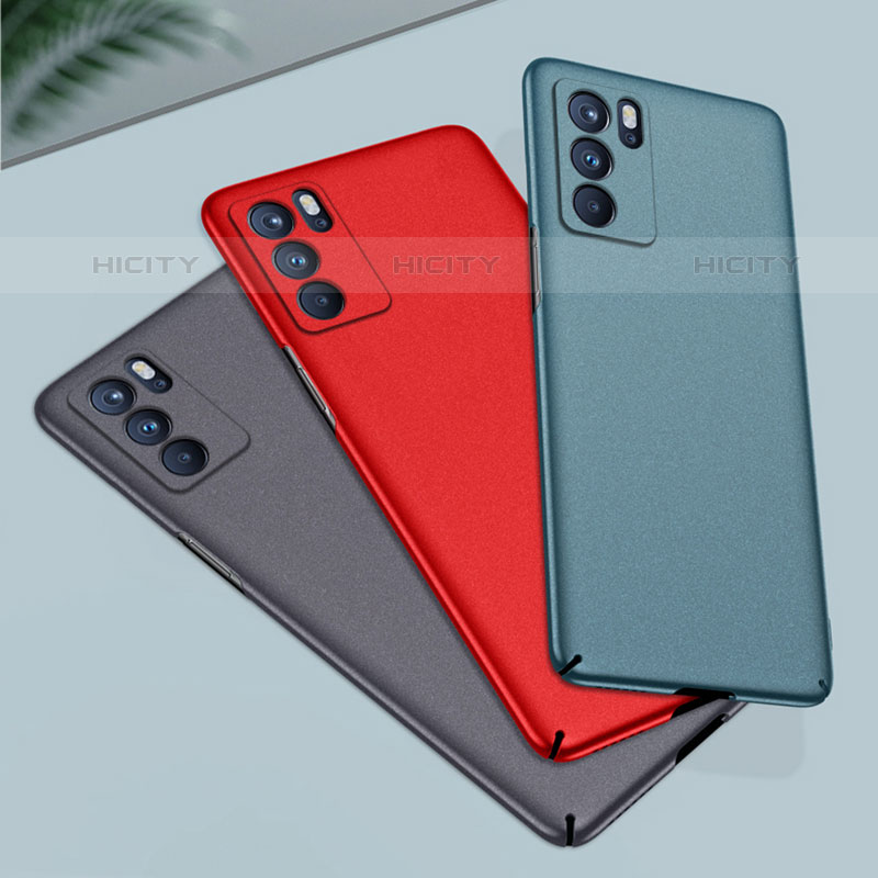 Funda Dura Plastico Rigida Carcasa Mate para Oppo Reno6 Pro 5G India