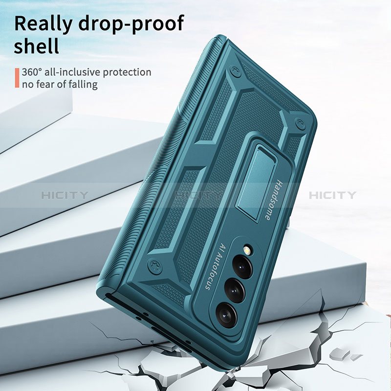 Funda Dura Plastico Rigida Carcasa Mate R03 para Samsung Galaxy Z Fold3 5G