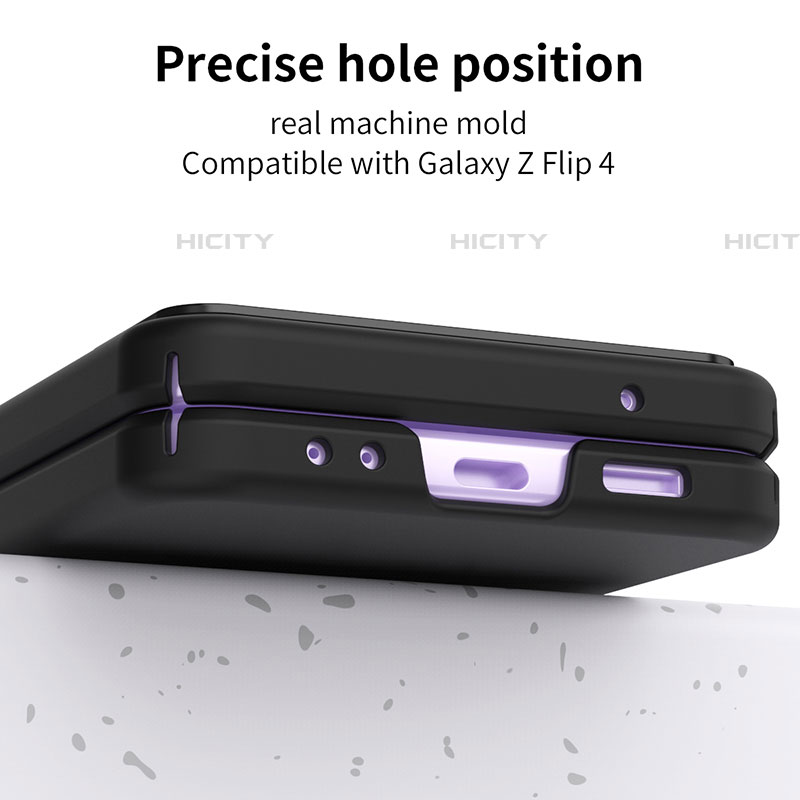 Funda Dura Plastico Rigida Carcasa Mate R05 para Samsung Galaxy Z Flip4 5G