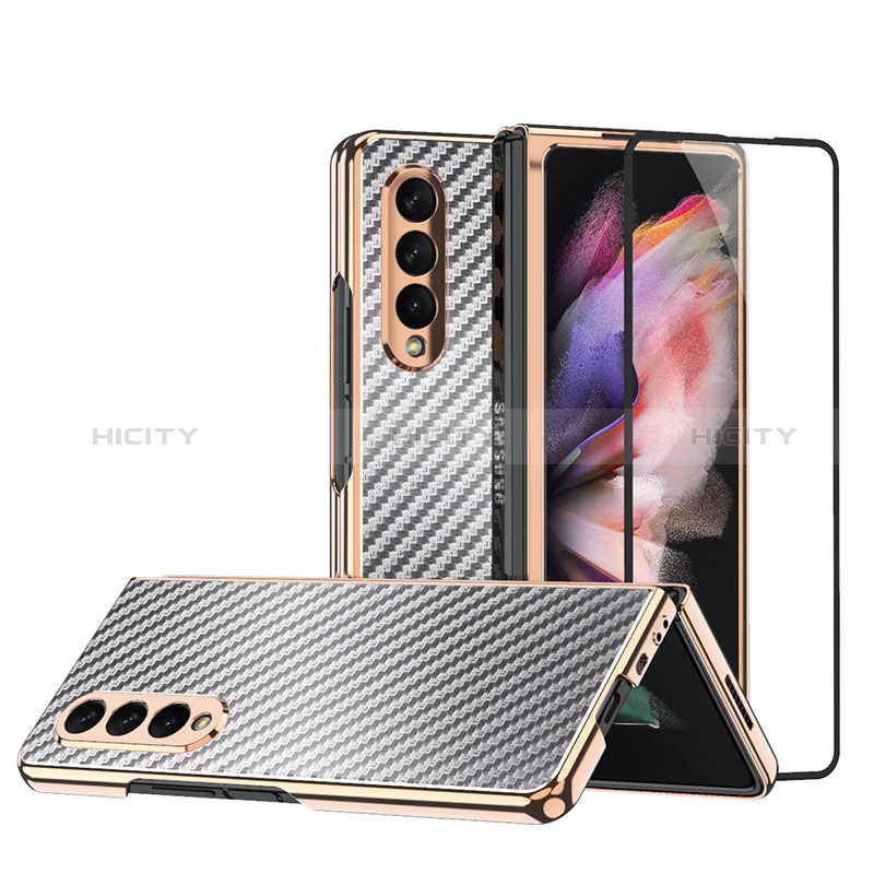 Funda Dura Plastico Rigida Carcasa Mate R05 para Samsung Galaxy Z Fold3 5G