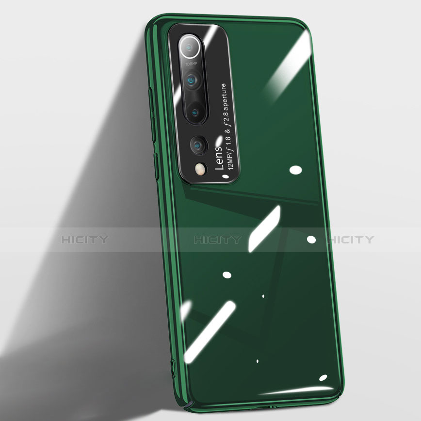 Funda Dura Plastico Rigida Carcasa Mate T01 para Xiaomi Mi 10 Verde
