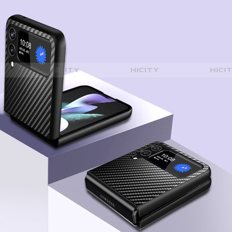 Funda Dura Plastico Rigida Carcasa Mate Twill para Samsung Galaxy Z Flip4 5G