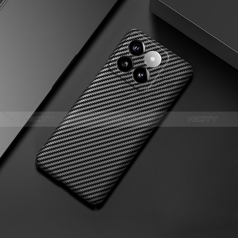 Funda Dura Plastico Rigida Carcasa Mate Twill para Xiaomi Mi 14 5G Negro