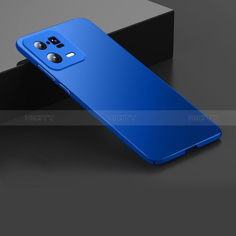 Funda Dura Plastico Rigida Carcasa Mate YD1 para Xiaomi Mi 13 5G Azul