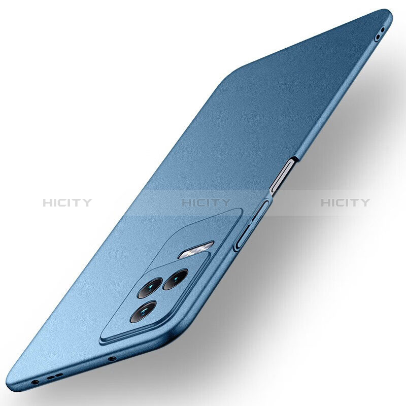 Funda Dura Plastico Rigida Carcasa Mate YK1 para Xiaomi Poco F4 5G Azul