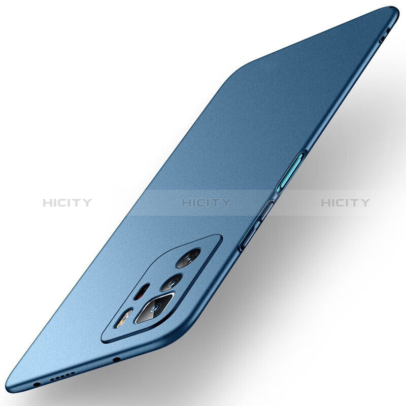 Funda Dura Plastico Rigida Carcasa Mate YK1 para Xiaomi Poco X3 GT 5G Azul