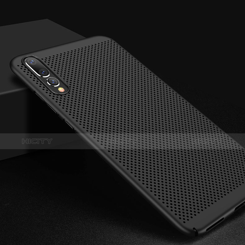 Funda Dura Plastico Rigida Carcasa Perforada M01 para Huawei P20 Pro