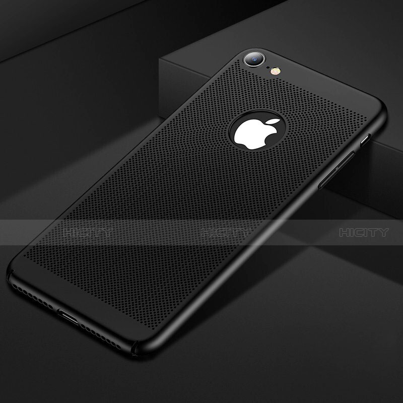Funda Dura Plastico Rigida Carcasa Perforada para Apple iPhone 7