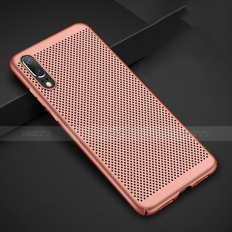 Funda Dura Plastico Rigida Carcasa Perforada para Huawei P20