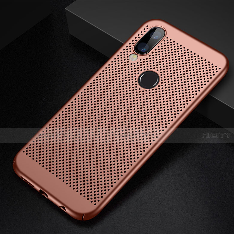 Funda Dura Plastico Rigida Carcasa Perforada para Huawei P20 Lite