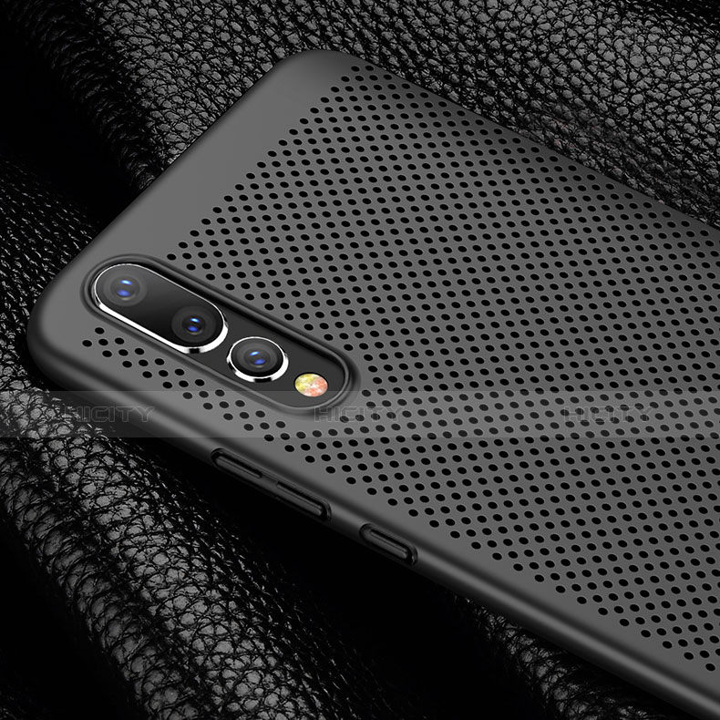 Funda Dura Plastico Rigida Carcasa Perforada para Huawei P20 Pro