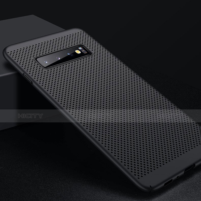 Funda Dura Plastico Rigida Carcasa Perforada para Samsung Galaxy S10 Plus