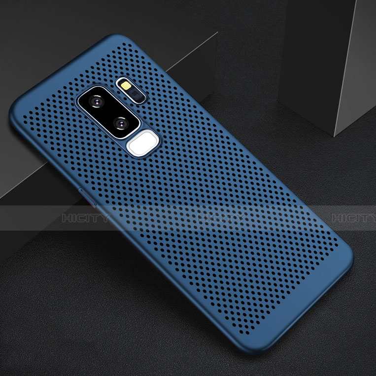 Funda Dura Plastico Rigida Carcasa Perforada para Samsung Galaxy S9 Plus