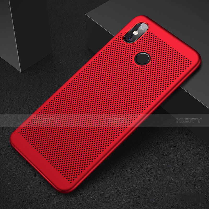 Funda Dura Plastico Rigida Carcasa Perforada para Xiaomi Mi 8