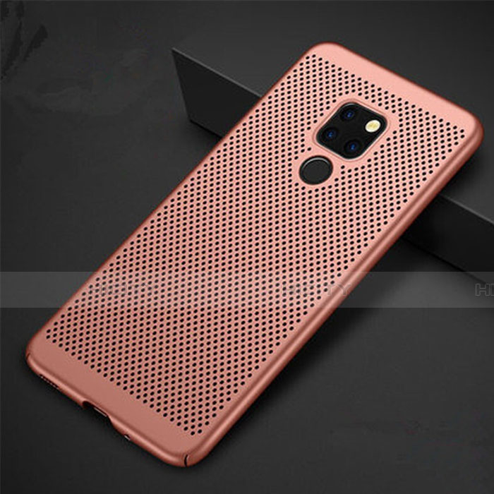 Funda Dura Plastico Rigida Carcasa Perforada W01 para Huawei Mate 20 X 5G