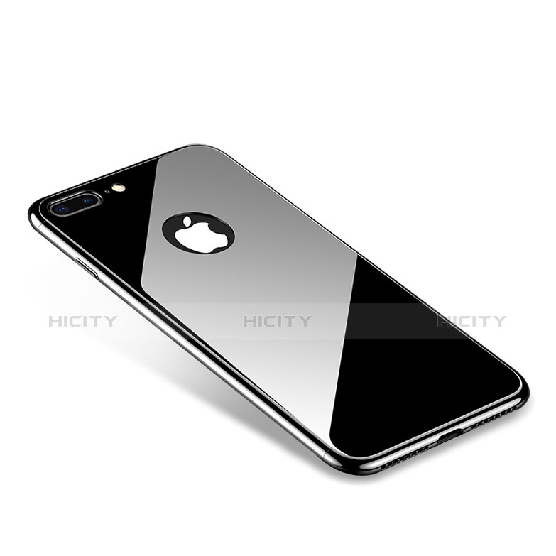 Funda Dura Plastico Rigida Espejo M01 para Apple iPhone 7 Plus Negro