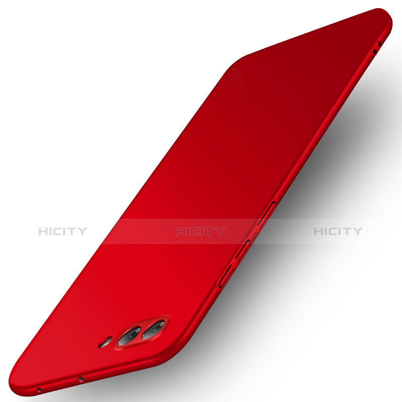 Funda Dura Plastico Rigida Fino Arenisca para Huawei Honor View 10 Rojo