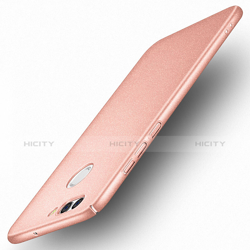 Funda Dura Plastico Rigida Fino Arenisca para Huawei Nova 2 Oro Rosa